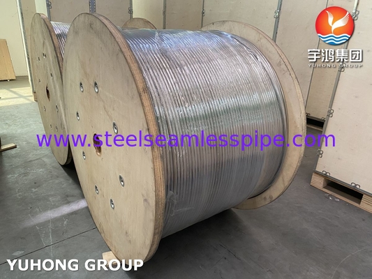 ASTM A269 TP316L स्टेनलेस स्टील कॉइल सीमलेस ट्यूब NACE MR0175 अनुपालन