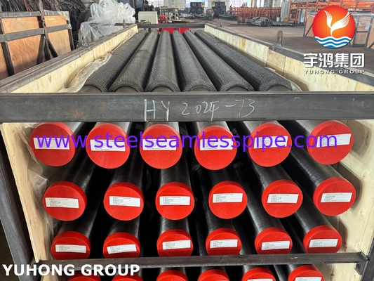 ASTM A335 P11 उच्च आवृत्ति वेल्डिंग सर्पिल फिन ट्यूब Serrated फिन ट्यूब