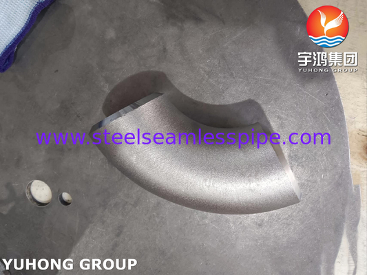 Inconel 690 ASTM B366 45 / 90 / 180 डिग्री कोहनी बटवेल्ड फिटिंग