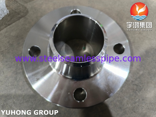 ASTM A182 F55 WNFF फ्लैंज B16.5 सुपर डुप्लेक्स स्टील S32760 वेल्ड नेक फ्लैंज