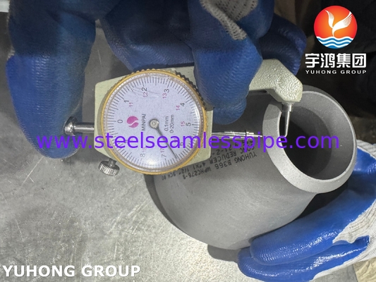 हेस्टेलॉय C276 पाइप फिटिंग ASTM B366 UNS N10276 निकेल मिश्र धातु Ecc Reducer