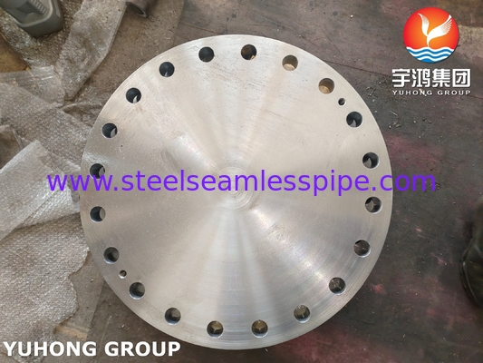 ASTM A266 ASME SA266 GR.2N हीट एक्सचेंजर पार्ट्स चैनल कवर फ्लैंज