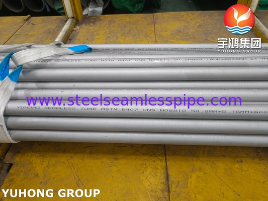 ASTM B407 N08810 निर्बाध और वेल्डेड मिश्र धातु ट्यूब
