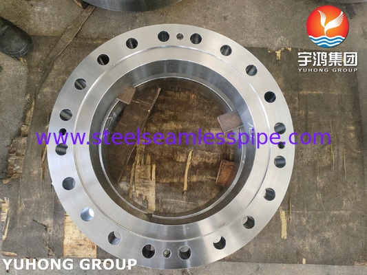 ASME SA336 F11 CL2 मिश्र धातु स्टील फोर्जिंग दबाव पोत फ्लैंज ट्यूब साइड फ्लैंज