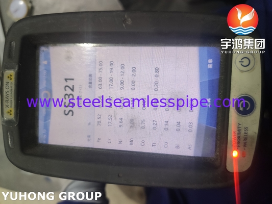 180° एसआर कोहनी स्टेनलेस स्टील फिटिंग ASTM A403 B16.9 पाइपिंग सिस्टम के लिए