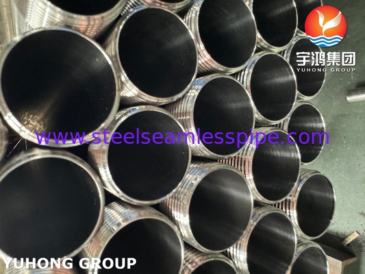 ASTM A270 TP304 बाहरी धागे के साथ स्वच्छता स्टेनलेस स्टील ट्यूब
