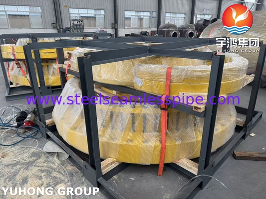 हीट एक्सचेंजर पार्ट्स SA-266M Gr.2 के लिए परीक्षण रिंग, SHELL SA-516M Gr.70