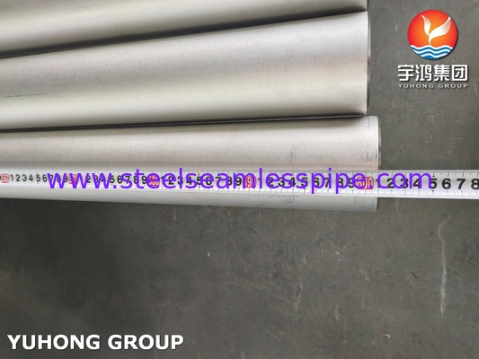 ASTM A312 TP321 स्टेनलेस स्टील सीमलेस पाइप अचार और तेल गैस उद्योग और रासायनिक उद्योग के लिए एनील