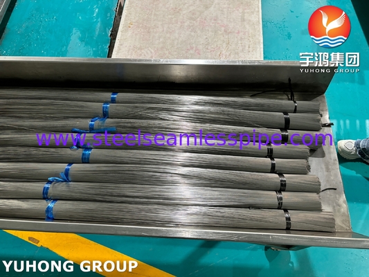 उच्च परिशुद्धता SUS304 SUS316L स्टेनलेस स्टील कैपिलरी ट्यूब चिकित्सा उपयोग के लिए