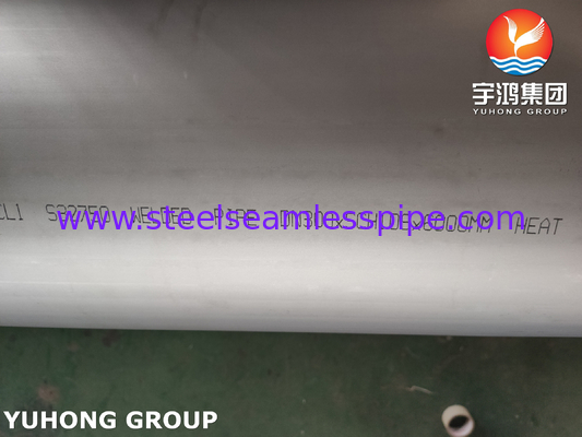 ASTM A928 CL.1 सुपर डुप्लेक्स स्टील वेल्डेड पाइप S32750 S32205 S31254