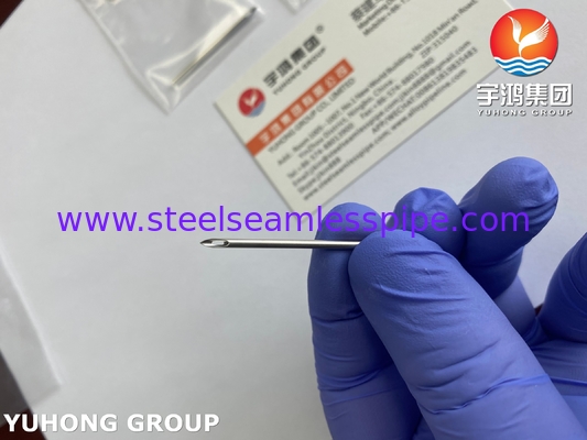 स्टेनलेस स्टील बैक-ओई सुई ट्यूब, ISO9626 AV डायलिसिस के लिए फिस्टुला सुई