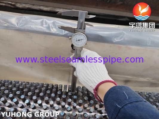 ASME SA106 ग्रेड बी कोयला ऊर्जा संयंत्रों में उच्च दक्षता गर्मी हस्तांतरण के लिए स्टड ट्यूब