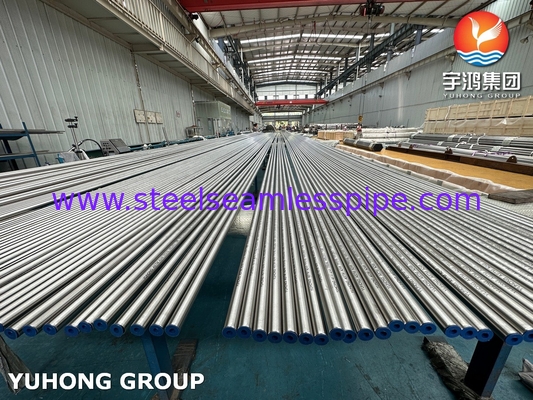 गर्मी एक्सचेंजर के लिए ASTM A249 TP316L वेल्डेड स्टेनलेस स्टील ट्यूब