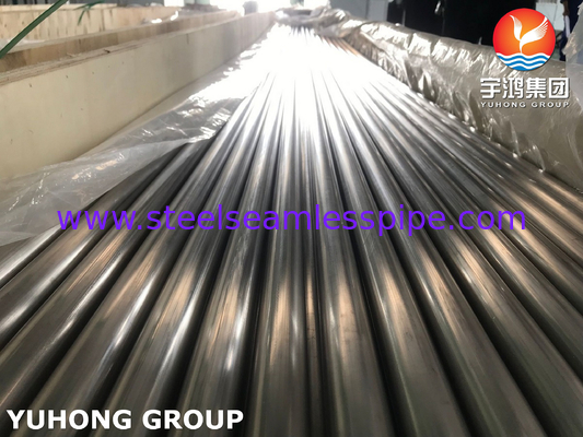 ASTM A249 TP321 स्टेनलेस स्टील वेल्डेड ट्यूब ब्राइट एनील्ड बॉयलर, हीट एक्सचेंजर और सुपरहीटर एप्लिकेशन