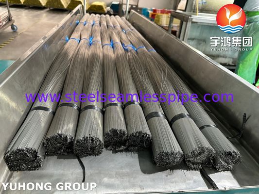 ISO9626 SUS304 सटीक अनुप्रयोग के लिए वेल्डेड स्टेनलेस स्टील कैपिलरी ट्यूब