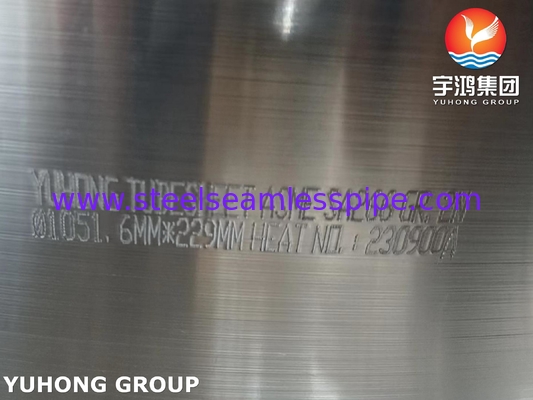 ASME SA266 Gr.2N हीट एक्सचेंजर ट्यूब शीट के अनुसार ASME सेक्शन VIII
