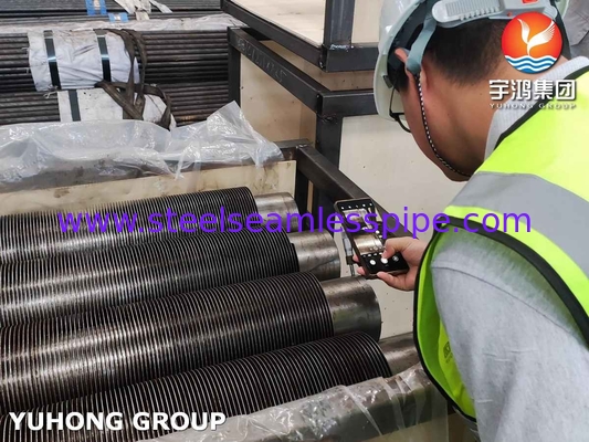 ASTM A106 Gr.B कार्बन स्टील यू बेंड फिनेड ट्यूब हीट एक्सचेंजर ट्यूब एनडीई के लिए उपलब्ध है