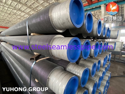 ASTM A312 TP347H उच्च आवृत्ति स्पाइरल वेल्डिंग फिन ट्यूब
