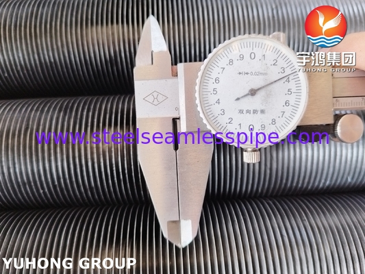 एएसटीएम A213 T5 कंडेनसर वाष्पीकरण के लिए एम्बेडेड जी प्रकार फिन ट्यूब