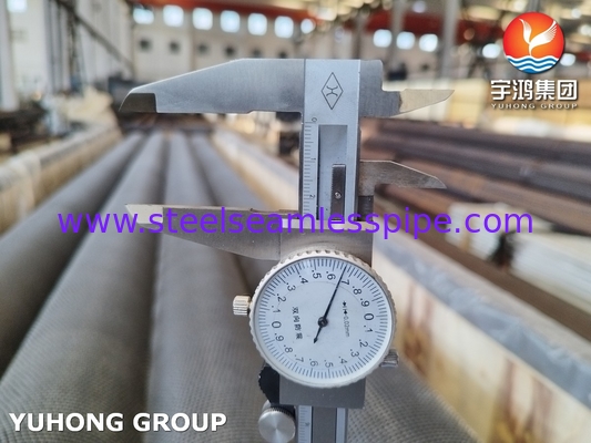 HFW Serrated Fin Tube ASTM A312 TP304H स्टेनलेस स्टील SS304 संवहन कॉइल के साथ