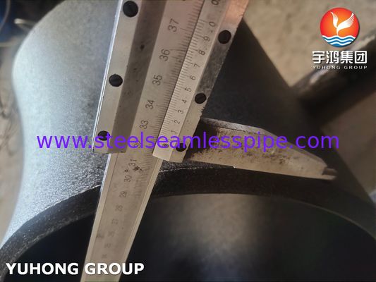 ASTM A234 WPB कार्बन स्टील फिटिंग कोहनी 45DEG लंबी त्रिज्या बट वेल्डेड B16.9