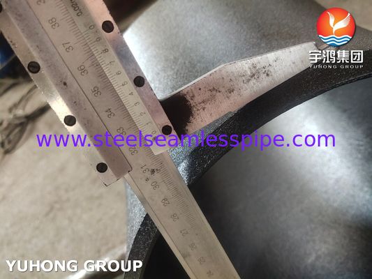 ASTM A234 WPB कार्बन स्टील फिटिंग कोहनी 45DEG लंबी त्रिज्या बट वेल्डेड B16.9