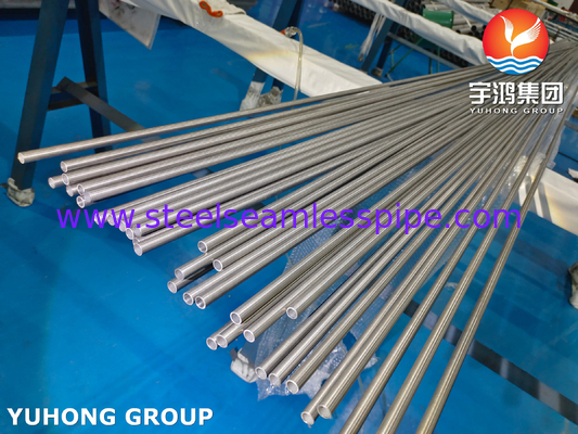 TUBERIA DE NIQUEL HASTELLOY TUBE ASTM B622 Hastelloy C276 तेल और गैस रिफाइनिंग
