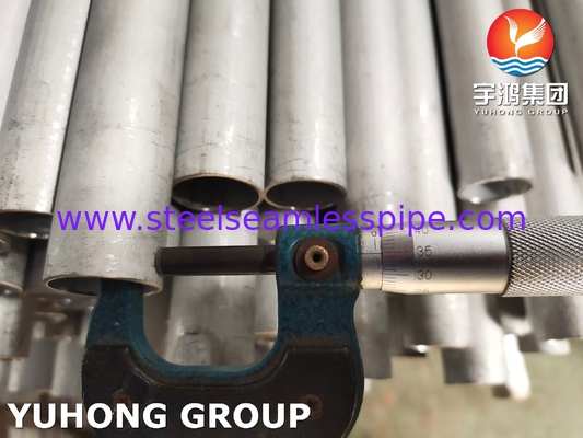 ASTM A789 ASMESA789 सुपर डुप्लेक्स स्टील सीमलेस ट्यूब मटेरियल S31803, S32205, S32750, S32760, S31254 हीट एक्सचेंजर के लिए