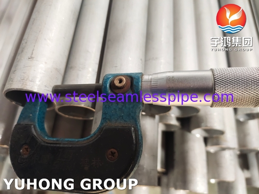 ASTM A789 ASMESA789 सुपर डुप्लेक्स स्टील सीमलेस ट्यूब मटेरियल S31803, S32205, S32750, S32760, S31254 हीट एक्सचेंजर के लिए