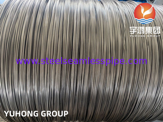 ISO9626 SUS304 मेडिकल सुई ट्यूबिंग के लिए स्टेनलेस स्टील रोल्ड कैपिलरी ट्यूब
