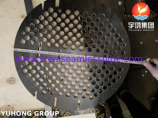 गैर दबाव उपकरण मध्यम और निम्न वोल्टेज उपकरण के लिए ASME SA36 कार्बन स्टील ट्यूब शीट