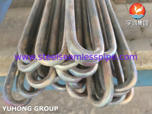 ASTM A213 TP316L स्टेनलेस स्टील यू बेंड ट्यूब के लिए बॉयलर HT,ET NDT उपलब्ध है