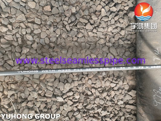 रिफाइनरी परियोजनाओं के लिए ASTM A335 P11 निर्बाध मिश्र धातु स्टील पाइप