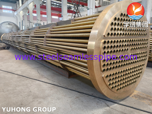 ट्यूबलर ट्यूब बंडल पार्ट्स C70600 कॉपर ट्यूब बंडल ASME VIII डिवीजन 1, TEMA R