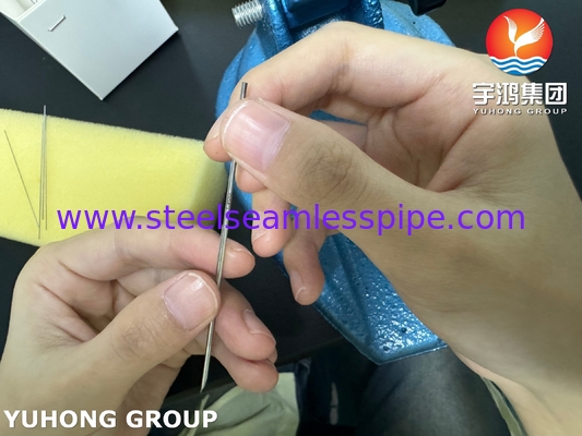 स्टेनलेस स्टील मेडिकल इंजेक्शन सुई ट्यूब ISO9626 TP304 TP316L 30G