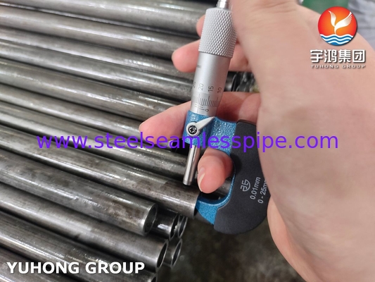 ASTM A179 / ASME SA179 सीमलेस ट्यूब कार्बन स्टील हीट एक्सचेंजर के लिए बॉयलर ट्यूब, कंडेनसर