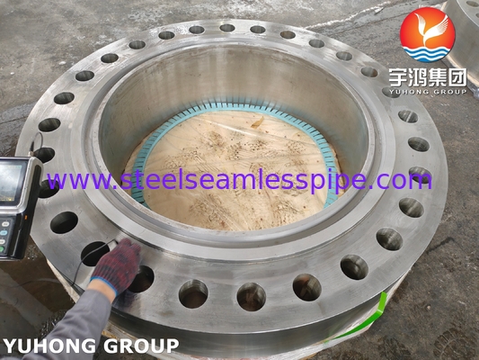 ASTM A105/ASME SA105 कार्बन स्टील लंबी वेल्ड गर्दन फ्लैंज, B16.5 LWNRF फ्लैंज
