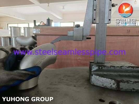 ASTM A403 / ASME SA403 WP316 / WP316L स्टेनलेस स्टील सीमलेस बट वेल्डेड फिटिंग 90 डिग्री कोहनी B16.9
