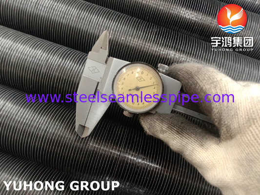 ASME SB163 N04400 एयर कूलर और गैस रिबॉयलर के लिए एल्यूमीनियम फिन के साथ एम्बेडेड फिन ट्यूब