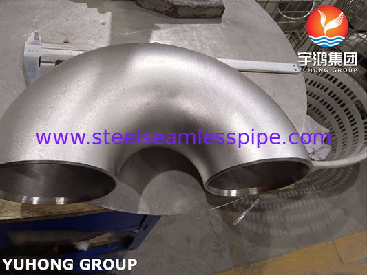 ASTM A403 WP321-S180 डिग्री प्रणाली दबाव ड्रॉप को कम करने के लिए कोहनी
