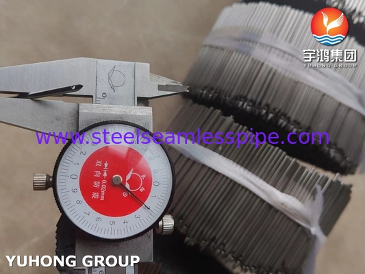 2.2MM SUS304 स्टेनलेस स्टील सुई ट्यूब कढ़ाई और सिलाई के लिए एक साइड छेद के साथ Bevelled टिप
