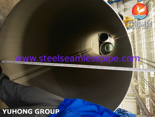 ASTM A358 / ASME SA358 TP316L स्टेनलेस स्टील वेल्डेड पाइप रासायनिक तेल गैस के लिए अचार और anneled