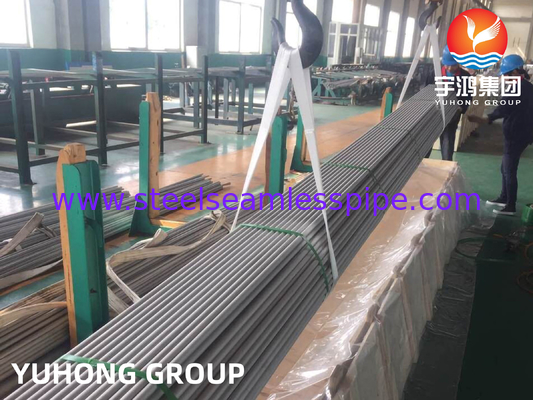 ASME SA213 TP321 स्टेनलेस स्टील सीमलेस ट्यूब पावर प्लांट रिफाइनरी के लिए