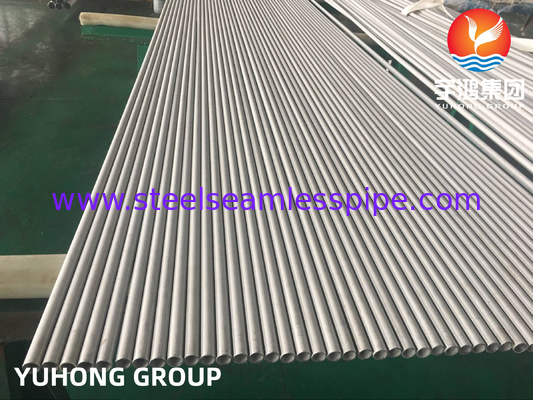 ASME SA213 TP321 स्टेनलेस स्टील सीमलेस ट्यूब पावर प्लांट रिफाइनरी के लिए
