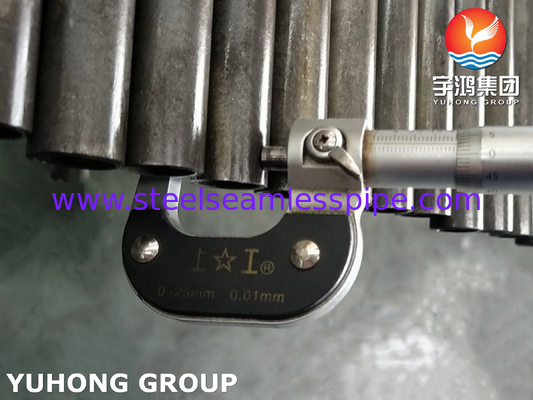 एन 10216-2 10CrMo9-10 सुपरहीटर और रिफाइनरी के लिए सीमलेस स्टील ट्यूब