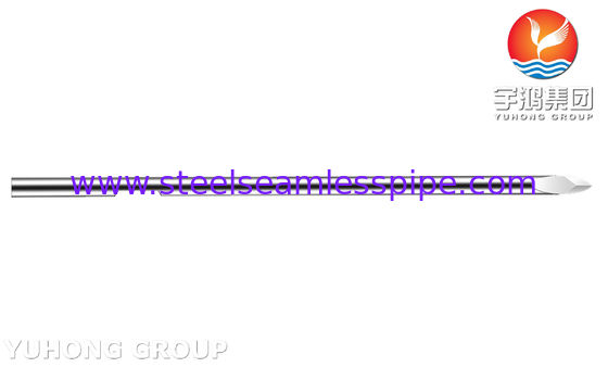 30G स्टेनलेस स्टील ग्रूवेड ब्लड लैंसेट, बेवल सॉलिड टिप सुई ट्यूब ब्लड कलेक्शन के लिए, आईएसओ9626