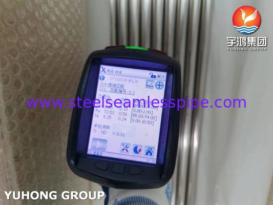 ASTM A249 TP304 स्टेनलेस स्टील वेल्डेड तेल शोधन परियोजनाओं में इस्तेमाल किया