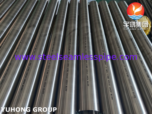 ASTM A269 TP304 स्टेनलेस स्टील सीमलेस ट्यूबिंग ट्यूबिंग ब्राइट एनील्ड फिनिश