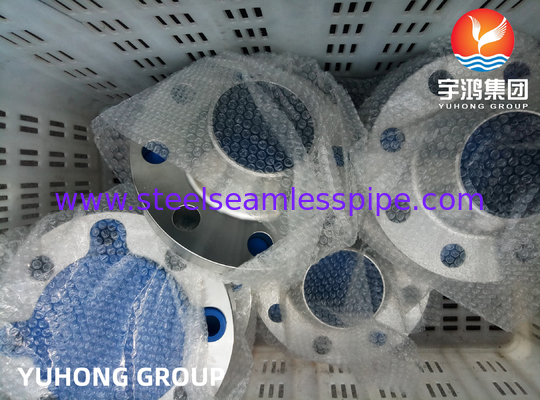 ASTM A182 ASME SA182 F347L सुपरक्रिटिकल बॉयलरों के लिए वेल्ड नेक आरएफ फोल्डेड फ्लैंज