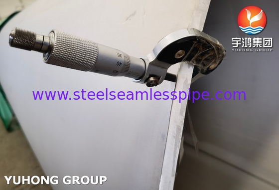 ASTM A358 / ASME SA358 TP316L स्टेनलेस स्टील वेल्डेड पाइप रासायनिक तेल गैस के लिए अचार और anneled